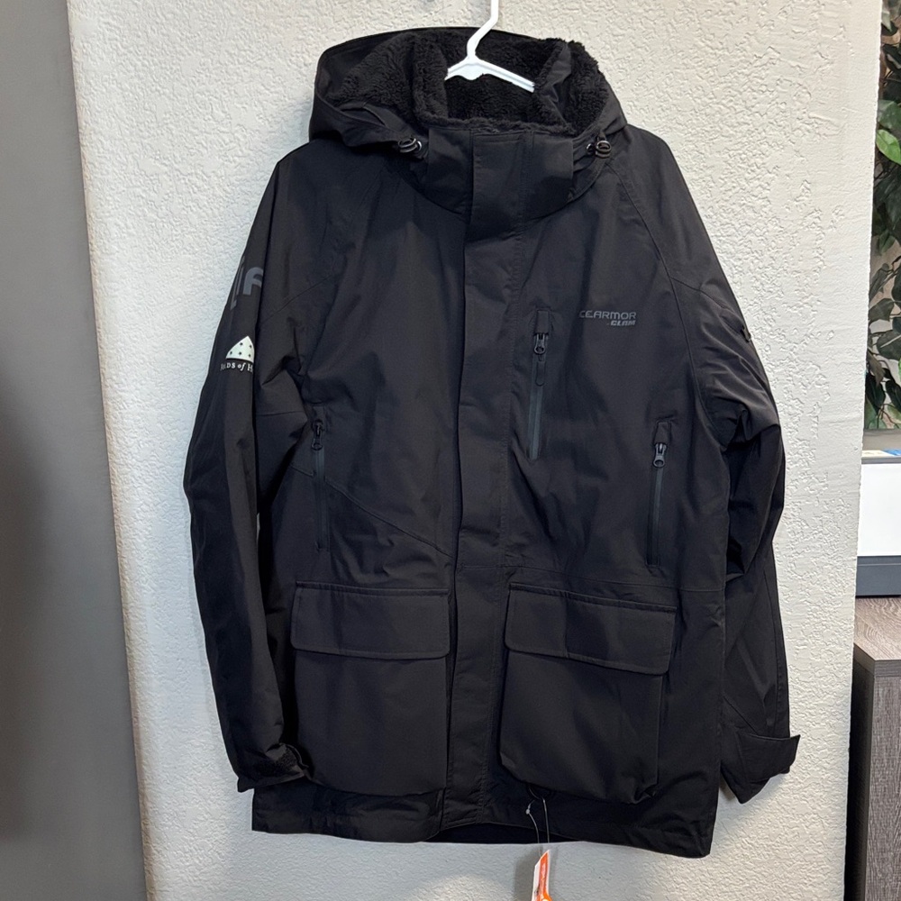 Men's Clam Ice Armor Folds of Honor Jacket (Black) - Size S